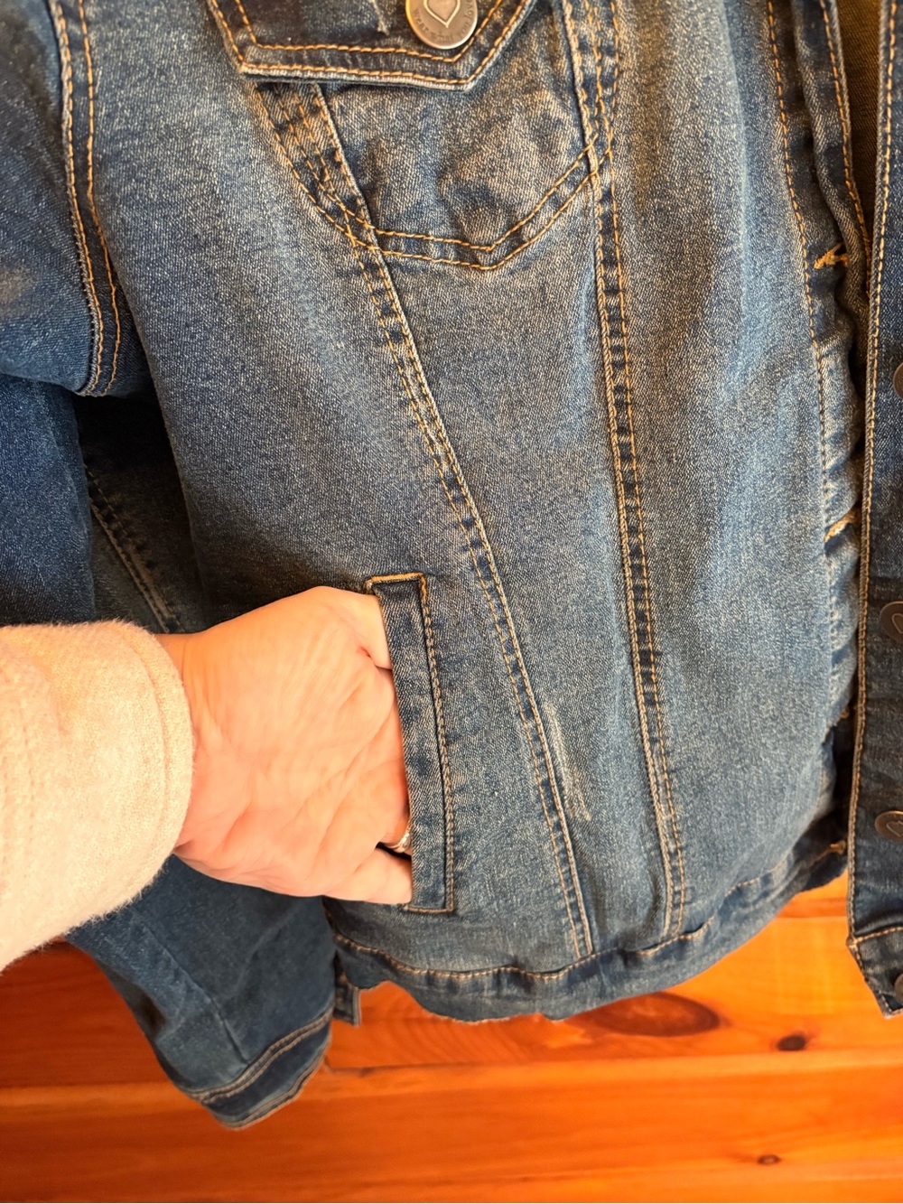 Torrid Blue Denim Jacket - Picture 3 of 7